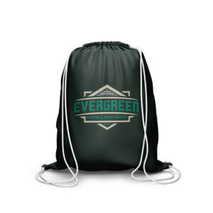 Evergreen / Rogue Visual Studios Custom Branded Promotional Merchandise Products - Drawstring Sack Bag